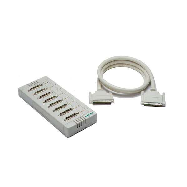 8Port Connection Box, Db9M, Matel Case, Opt8-M9